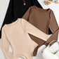 3-Pack Casual Long Sleeve Bodysuits for Women