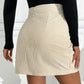 Marlie - Plain high waisted skirt