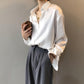 Jocelyn - Satin Shirt for Women
