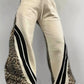 Beverly - Leopard Print Fleece Lined Women's Trousers