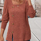 Muriel - Ribbed Knitted Top