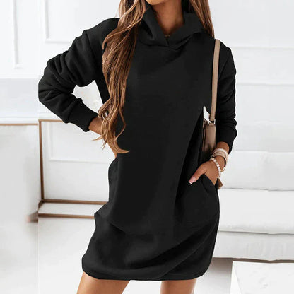 Athena - Hooded Dress
