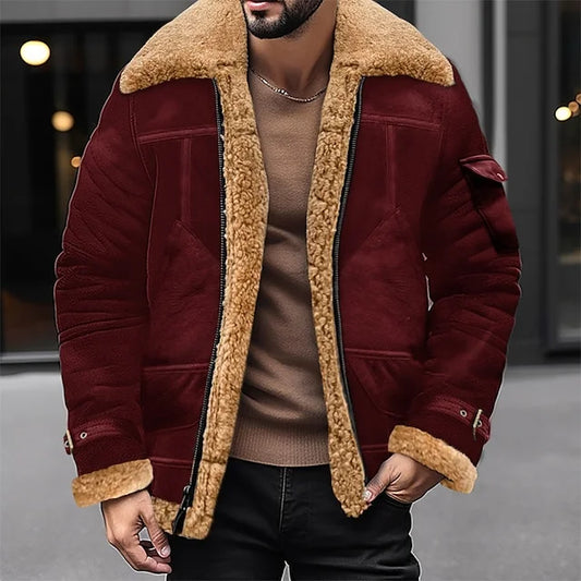 Jacket - Men's Sherpa jacket for everyday use