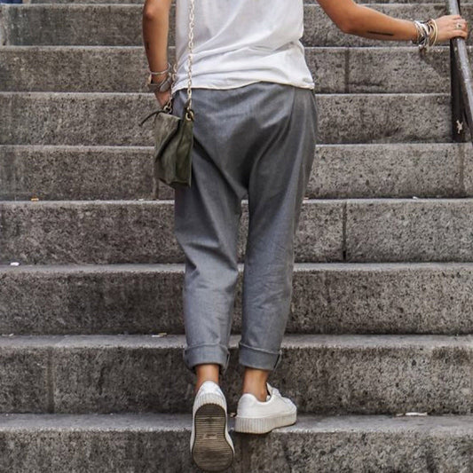 Zora - Casual linen trousers