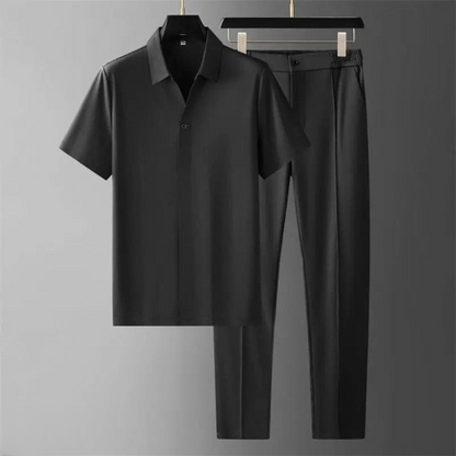Grayson – Two-Piece Polo & Pants Set for men