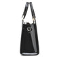 Handbag in shiny crocodile