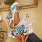 Caroline - Soft Vintage Floral Sandals for Women