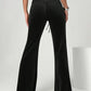 Agatha - Velvet wide trousers for women