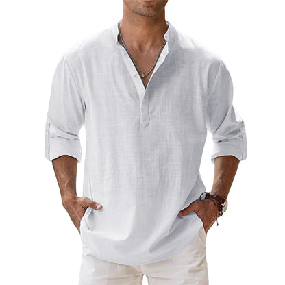 Eden | Linen long sleeve shirt