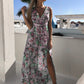 Armie - Printed chiffon summer dress