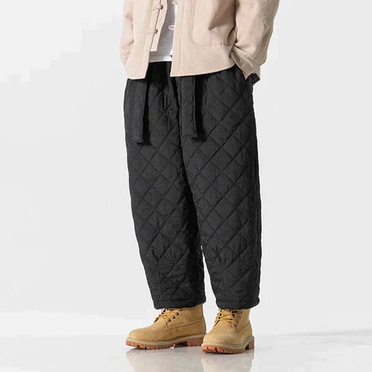 Juris - Padded, heavy thermal jogging pants