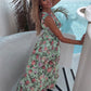 Armie - Printed chiffon summer dress