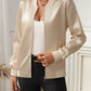 Helena - Women's Solid Color Zip Up Jacket