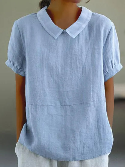 Ann - Elegant Cotton Shirt