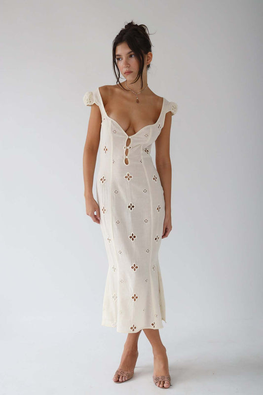 Celestine – Vintage Midi Dress
