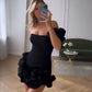 Stormie | Elegant Flower Mini Dress