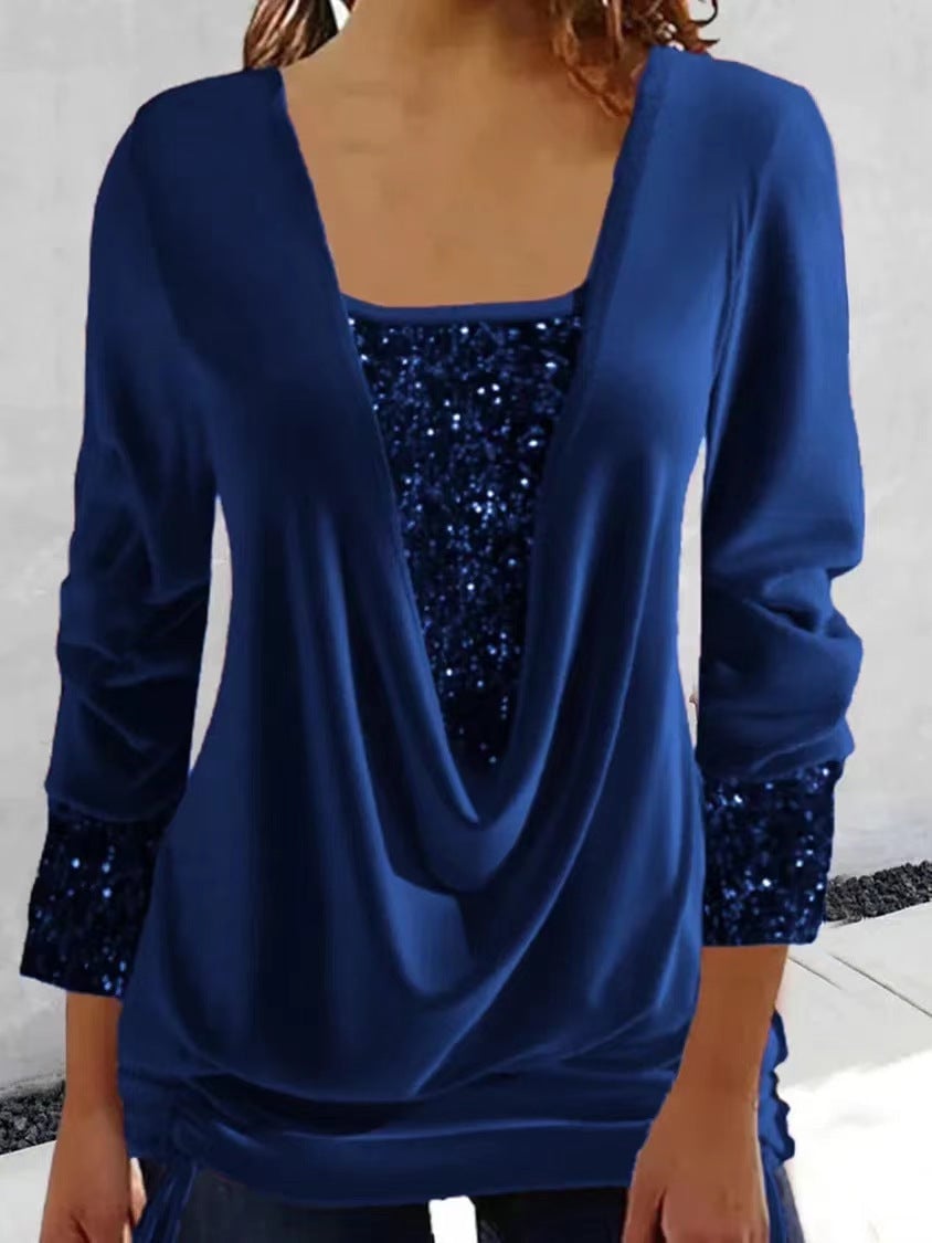 Glamorous and Comfortable Summer Sparkle Top – Luna