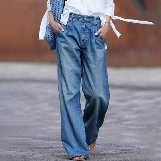 Barbara - Stylish loose denim jeans