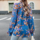 Fashionable Spring Blouse with Floral Pattern 2025