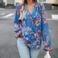 Fashionable Spring Blouse with Floral Pattern 2025