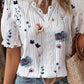 Esmeralda | Spring V-Neck Blouse 2025 Edition