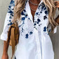 Blouse with butterfly print for Spring 2025