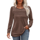 Pleated Long Sleeve Tunic Top in Spring Style 2025 – Sarah