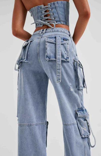 Coleen - Cargo Trousers