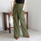 Elaine - Elegant high waisted wrap pants