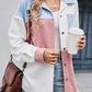Blouse with Button Placket in Spring Colors – Lina