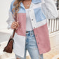 Blouse with Button Placket in Spring Colors – Lina