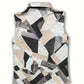 Trendy women's blouse with abstract pattern and button placket – Marlene