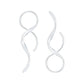 Ismara | Sleek Spiral Earrings