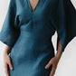 Eleanor - Elegant linen dress