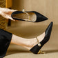 ZENDAYA | PEARL STRAP KITTEN HEELS