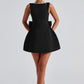 Elle | Pearl Bow Mini Dress