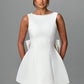 Elle | Pearl Bow Mini Dress
