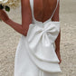 Elle | Pearl Bow Mini Dress