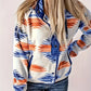 Nola - Aztec pattern jacket with button closure