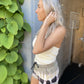 Women's Summer Top in X-Wrap Style | Xenia