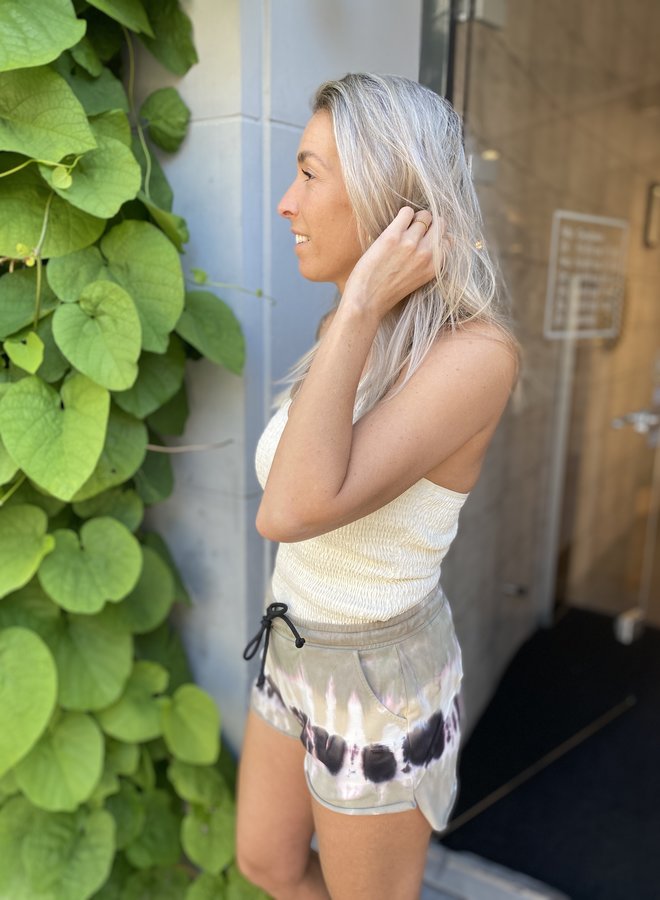 Women's Summer Top in X-Wrap Style | Xenia