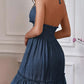 Adara - Backless Halter Neck Dress