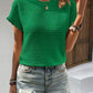 Vespera – Casual Summer T-Shirt with Round Neck and Short Sleeves