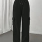 Bonnie - Straight Joggers with Flap Pockets
