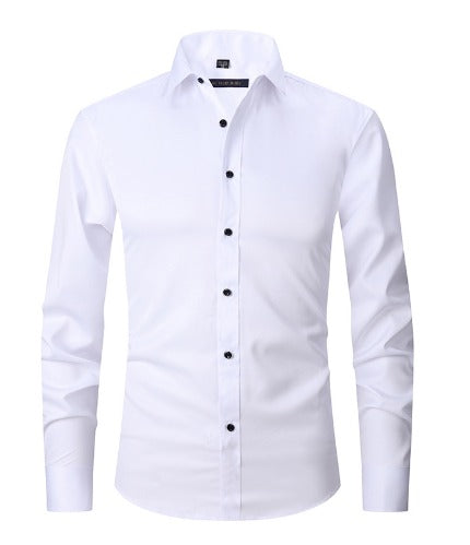 Mario - Men's wrinkle-free stretch shirt