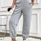 Joycie - Elegant plain knitted jogging pants for women