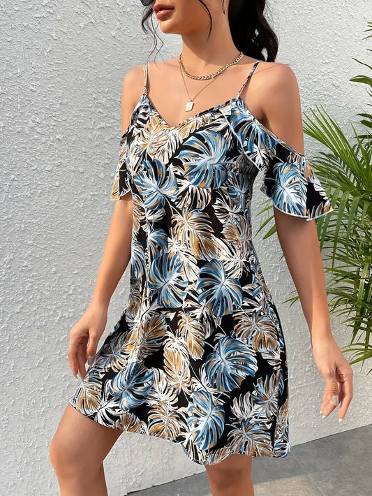 Cora - Off-the-shoulder floral dress