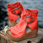 Shina -Boho wedge sandals for women