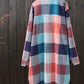 Emma – casual shirt with plaid pattern