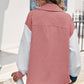 Blouse with Button Placket in Spring Colors – Lina